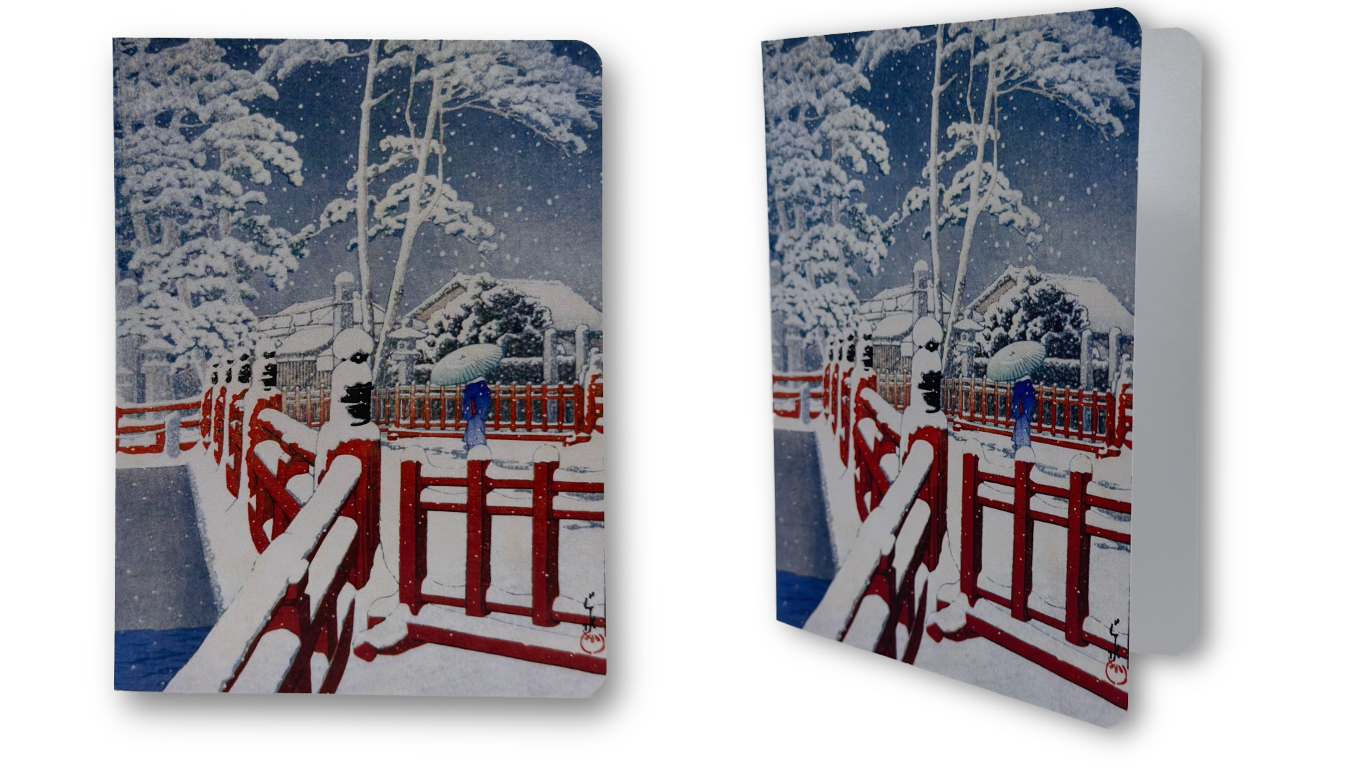 Weihnachtliche Grusskarten bei Sato